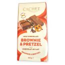 Cachet Brownie & Pretzel, Vollmilchschokolade 180g